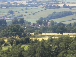 Taken from Mission Room, Clows Top looking towards Bayton Church