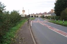 Approach to South Littleton on Station Road