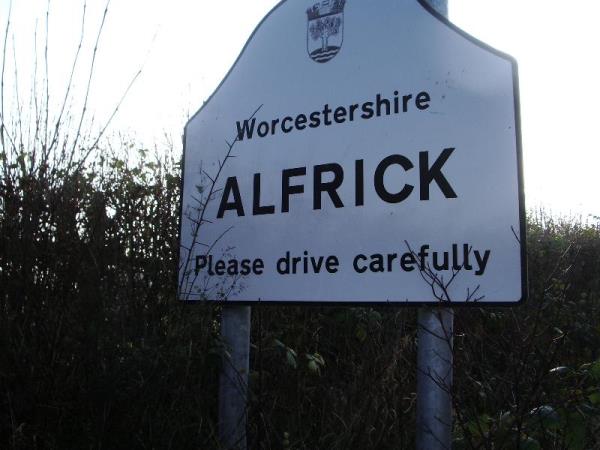 Welcome to Alfrick