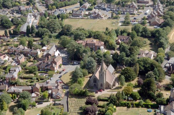 Aerial view of Belbroughton - 3