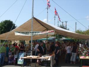 Locally produced food and drink every second Sunday in the month