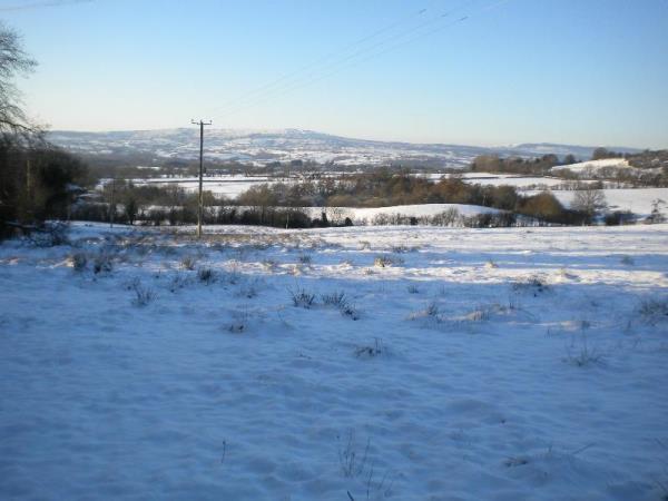 Clee Hill from Mission Room