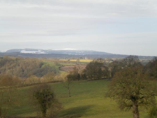 Cleobury Mortimer from Bayton