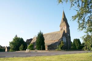 St james Church sits on the crossroads at the very heart of Welland