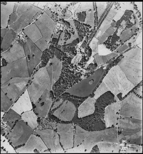 1960's Arial Photo of the Parish