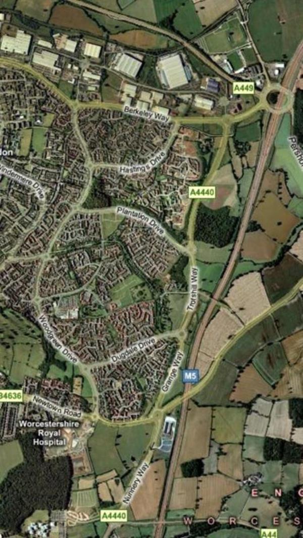Aerial View of Parish
