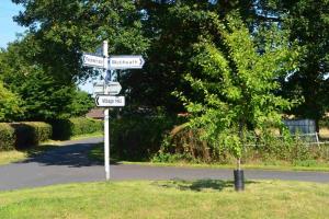 The Village Hall is well sign-posted