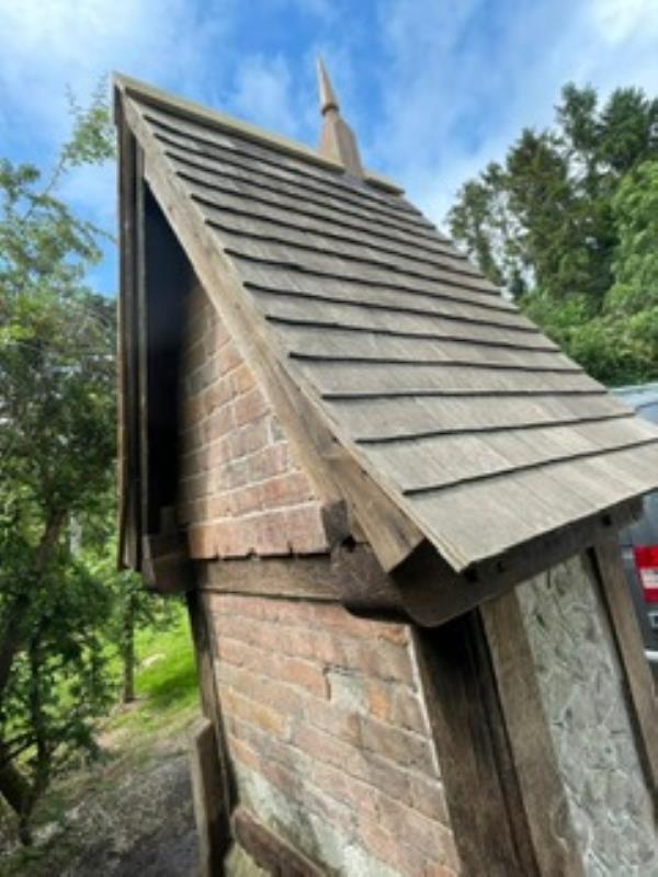 works carried out on post box in Radford