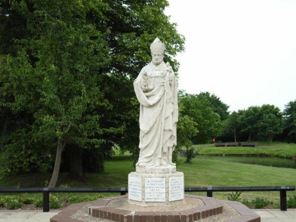 St Andrew's statue