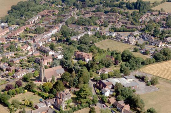 Aerial view of Belbroughton - 2