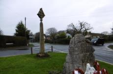 War memorial & Cross in the village.