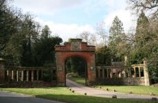 Entrance arch to Westwood House