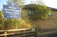 The Primary School in School Lane, Pendock